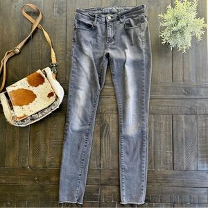 Articles of Society Black/Gray Wash Skinny Jeans